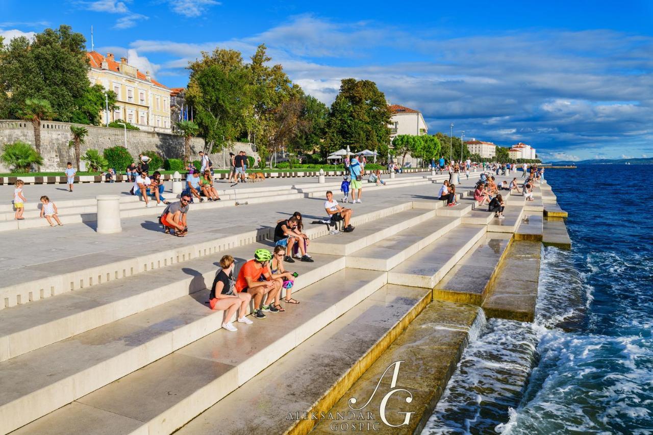 Luxury Apartment Sunset Zadar - With Garage And Balcony エクステリア 写真